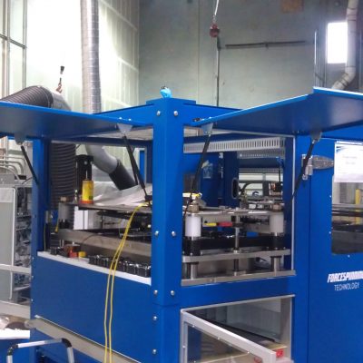 Fibero project nanofiber machine, wide angle view of machine