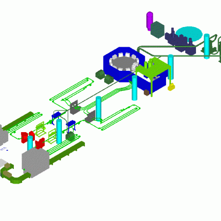 Diagram of PET crystallizer